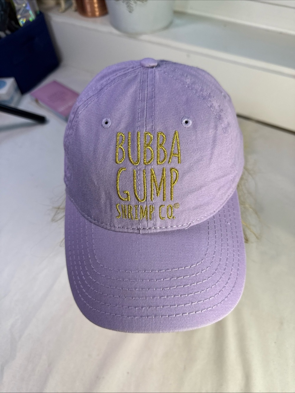 Bubba Gump Shrimp Co. Lavender Baseball Cap